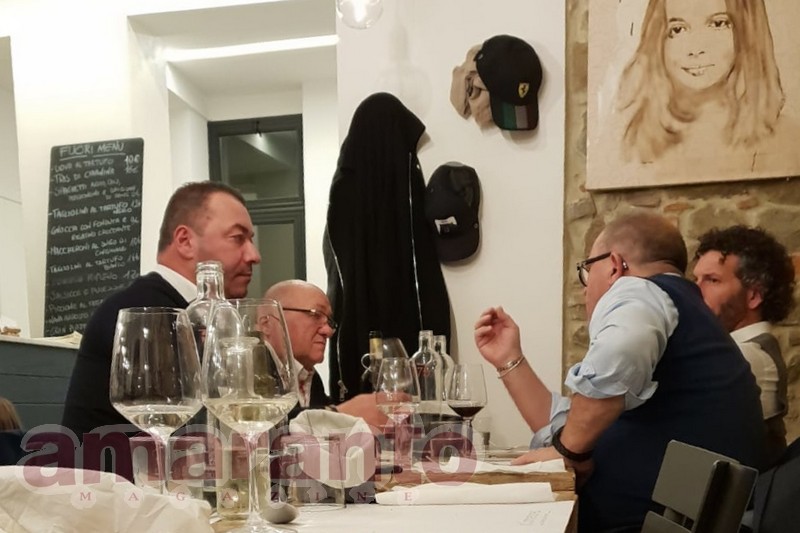Pieroni a cena con Dal Canto, l'ex presidente Piero Mancini e il procuratore Paolo Cangi